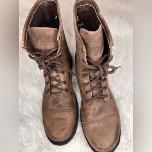 Liberty Brown Ankle Boots for Women